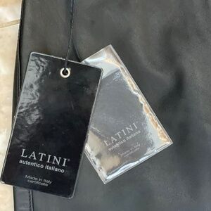Genuine Black Italian Leather Pants